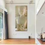 Tableau Bouddha blanc Tableau Bouddha Tableau Zen