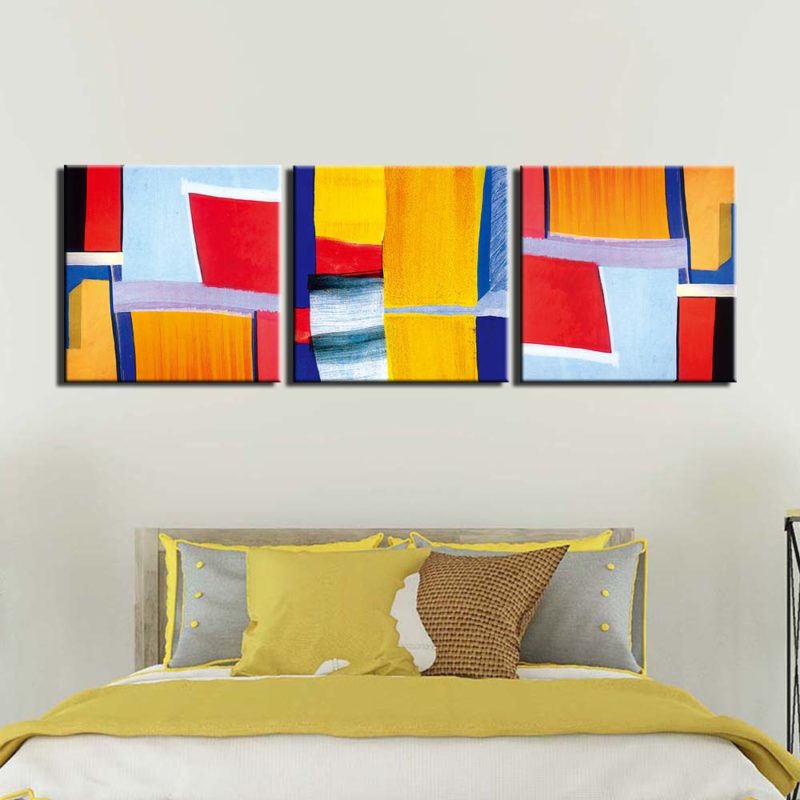 Tableau abstrait géométrique Tableau Abstrait taille: S|M|L|XL|XXL