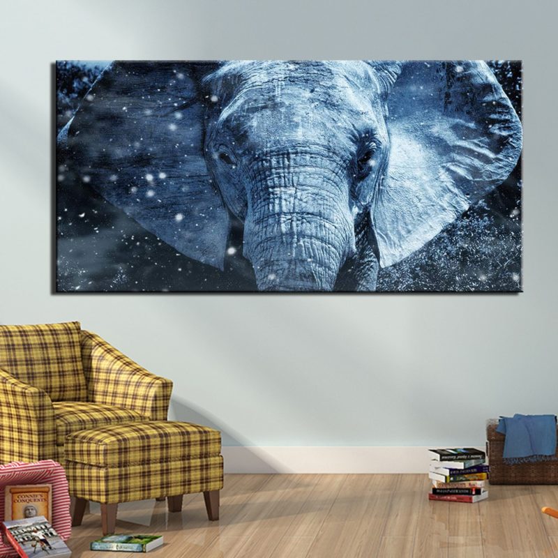 Tableau éléphant cosmique Tableau Éléphant Tableau Animaux taille: XXS|XS|S|M|L|XL|XXL