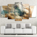 Tableau rêve musical Tableau Abstrait format: Horizontal