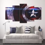 Tableau bouclier Captain America