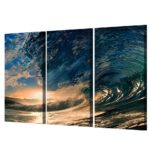 Tableau vague gigantesque
