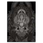 Tableau éléphant dieu hindou Ganesh Tableau Éléphant Tableau Animaux