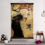 Tableau ombre de samouraï Tableau Japonais Tableau Monde