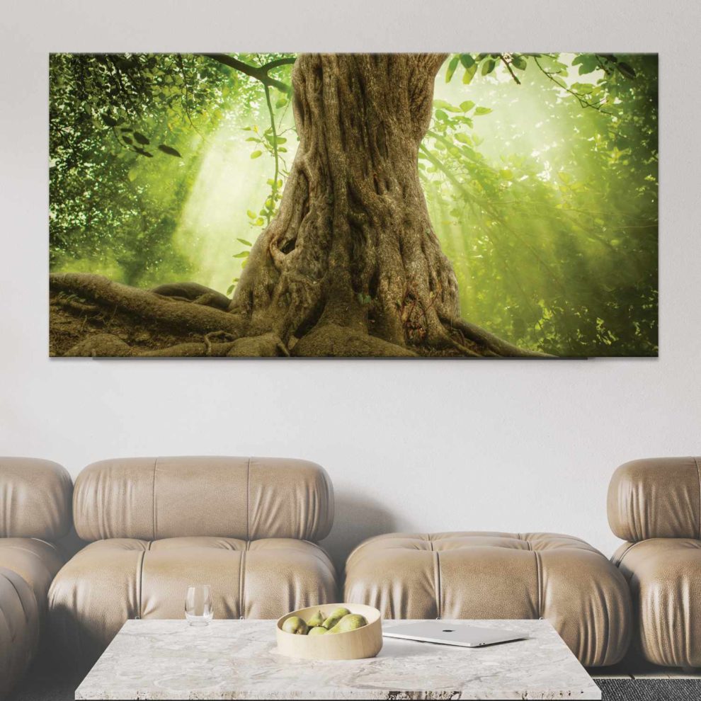 Tableau Arbre sur un livre Tableau Arbre Tableau Nature