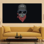 Tableau Swag chat horizontal Tableau Animaux Tableau Chat