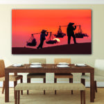 Tableau Lac Eyre, Australie Tableau Abstrait