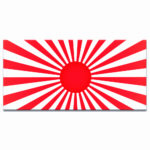 Tableau Drapeau du soleil levant