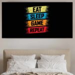 Tableau Eat Sleep Game Repeat