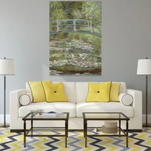 Schilderij Monet Japanse brug