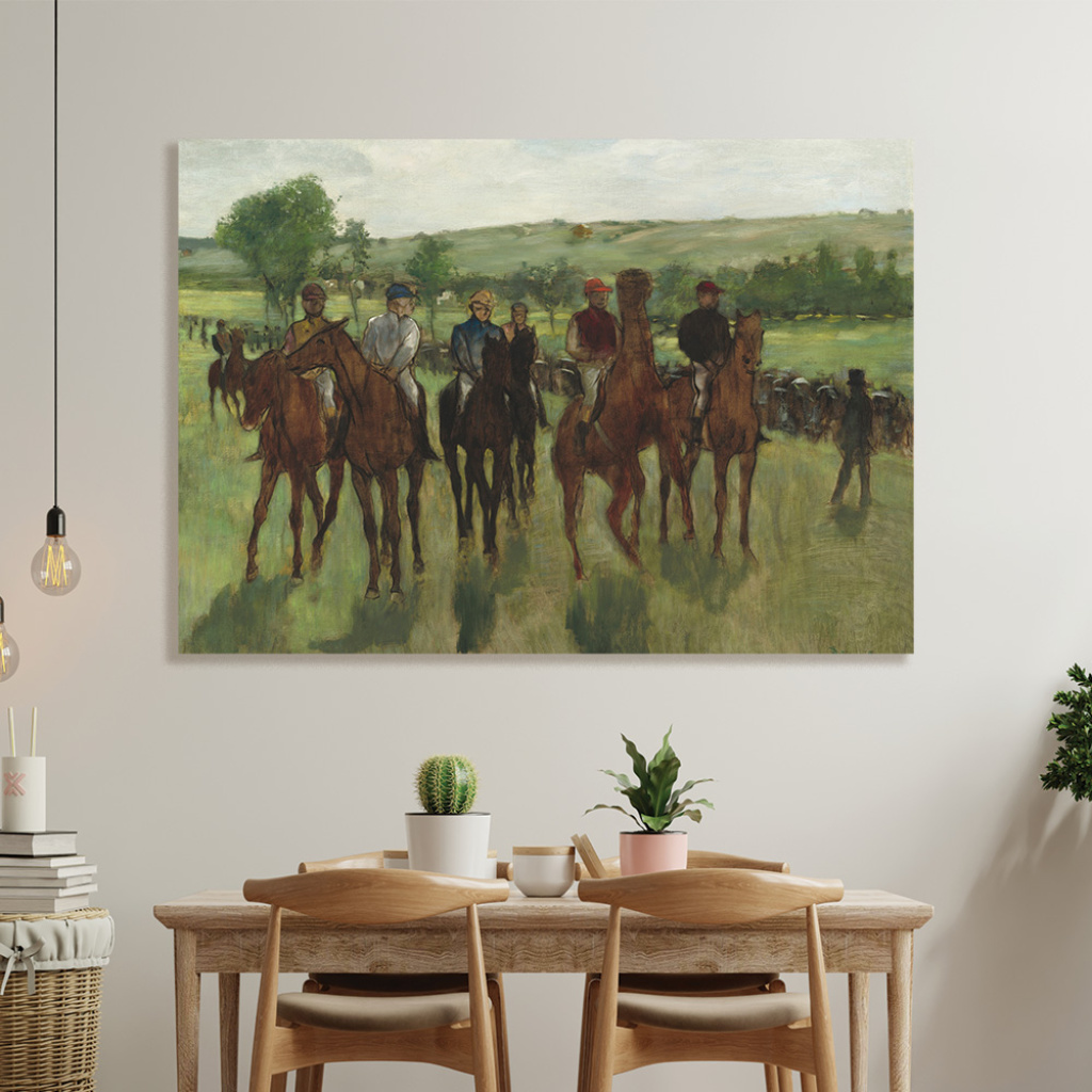 Danseurs En Classe Edgar Degas, edg24 tableau impression sur toile
